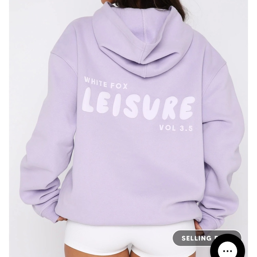 Leisure Series Oversized Hoodie Lavender